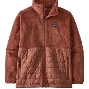 Patagonia Women's Re-Tool Hybrid Fleece Jacket Burl Red S Small